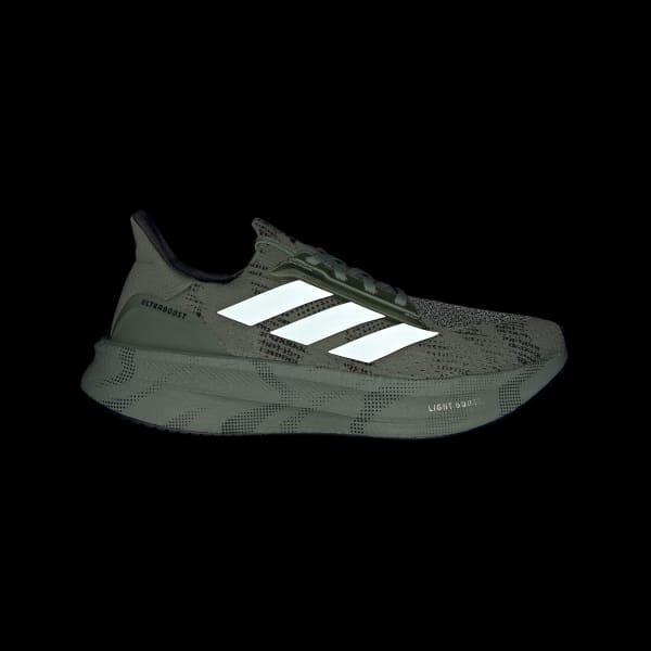 adidas Ultraboost 5X Shoes Silver Green 11.5 Mens Product Image