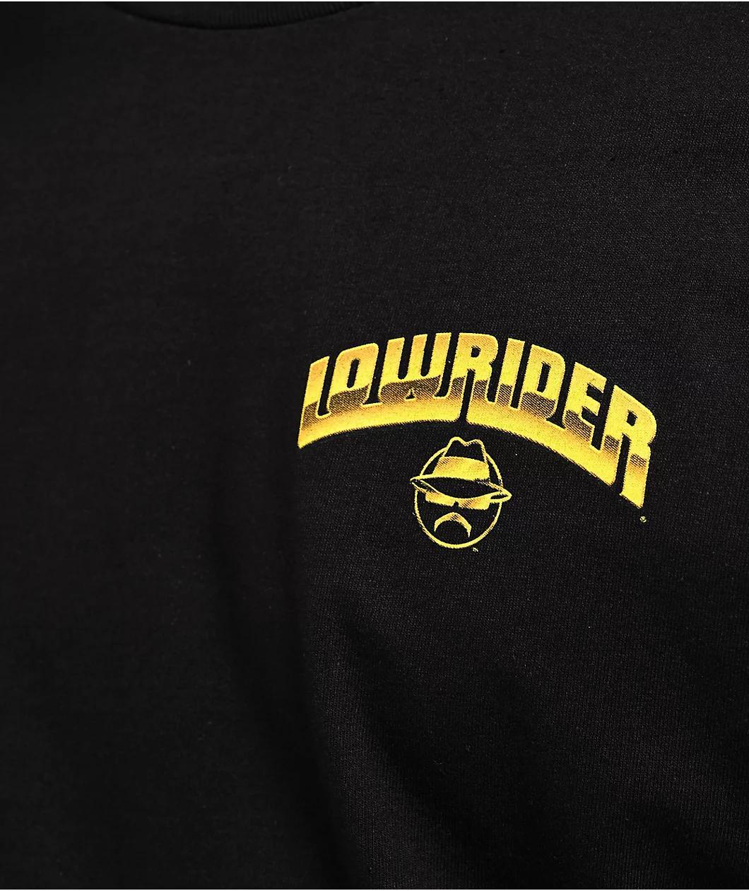 Lowrider 4 On 3 Black T-Shirt Product Image