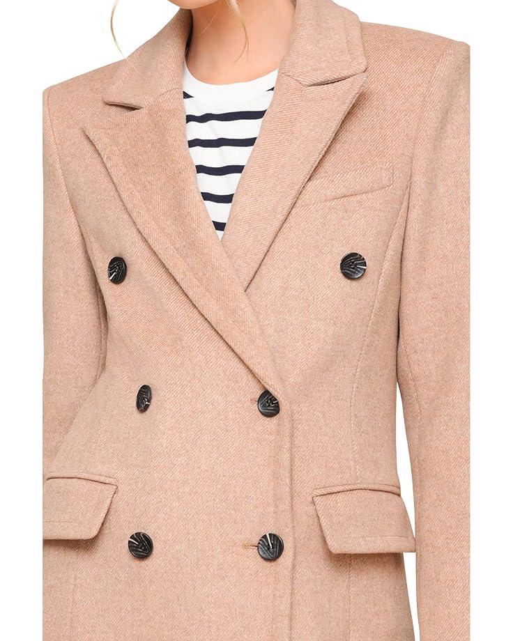 Double Breasted Sherpa Coat Product Image