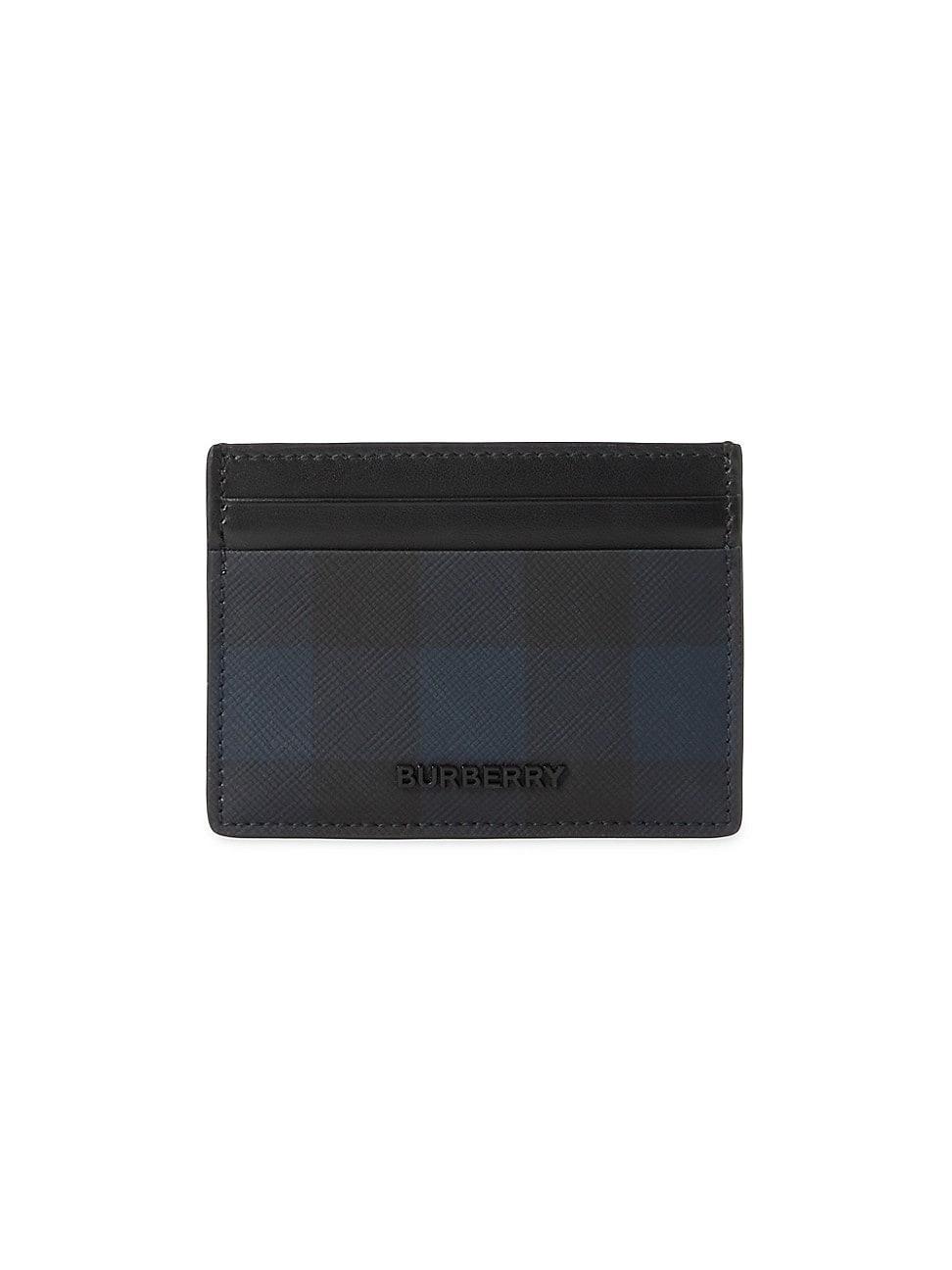Mens Sandon Check Leather-Trimmed Wallet Product Image