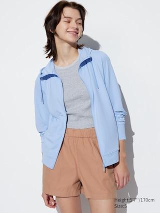 Womens Cotton Easy Shorts Brown XS UNIQLO US Product Image