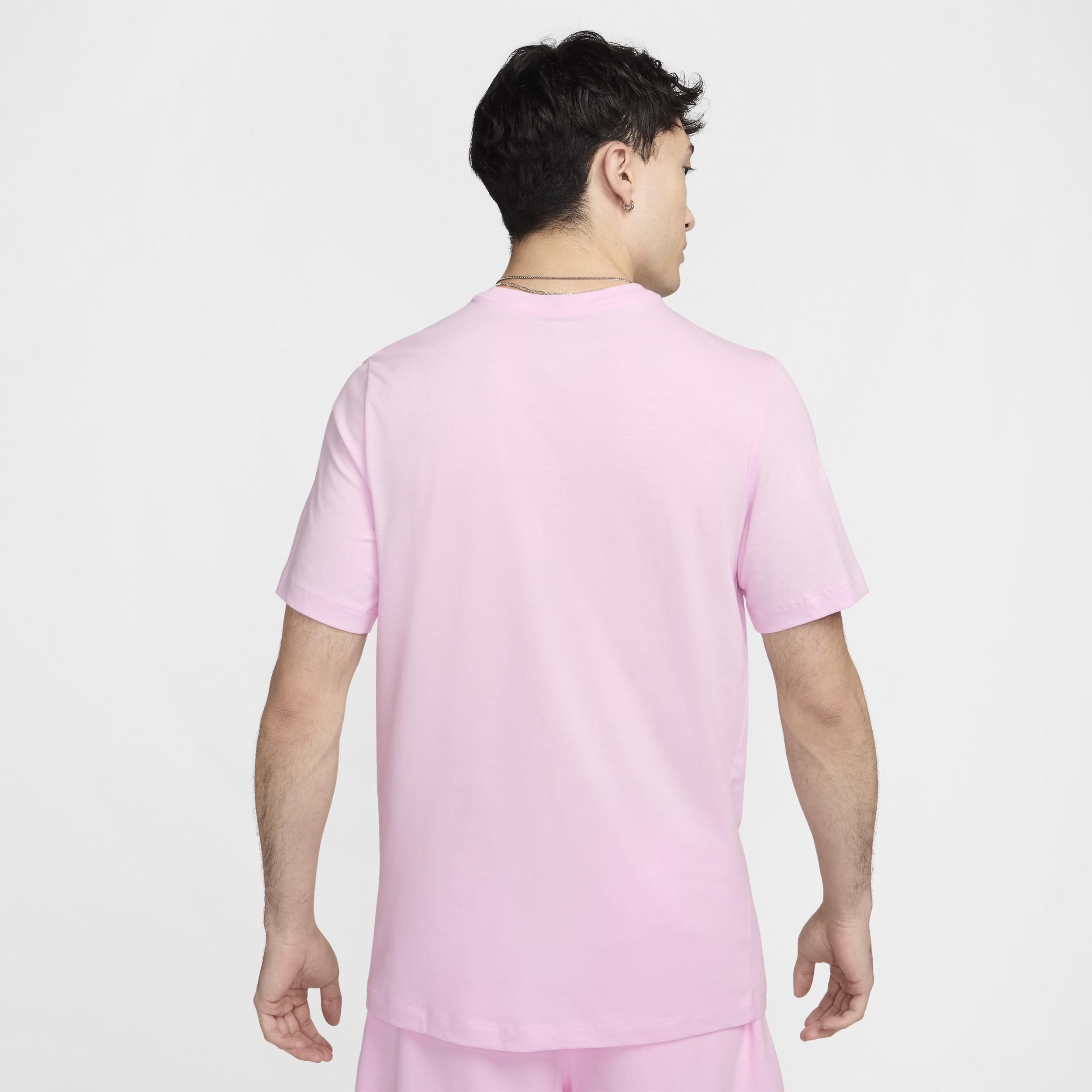 Nike Club unisex T-shirt in pink Product Image