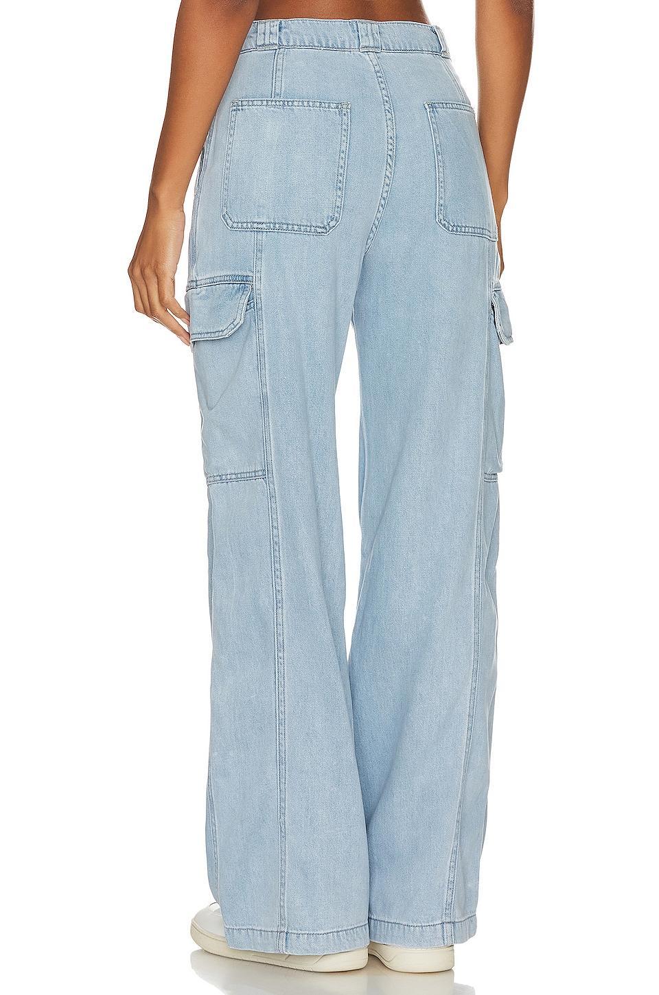 High Rise Wide Leg Cargo Hudson Jeans Product Image