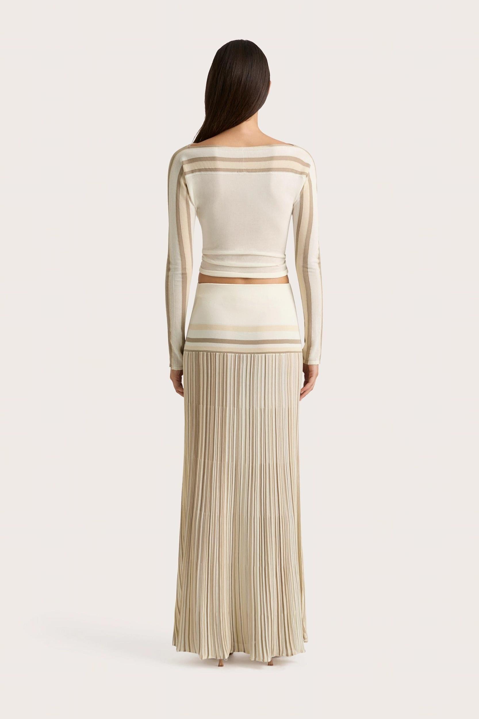 Citara Long Sleeve Top White - Final Sale Product Image