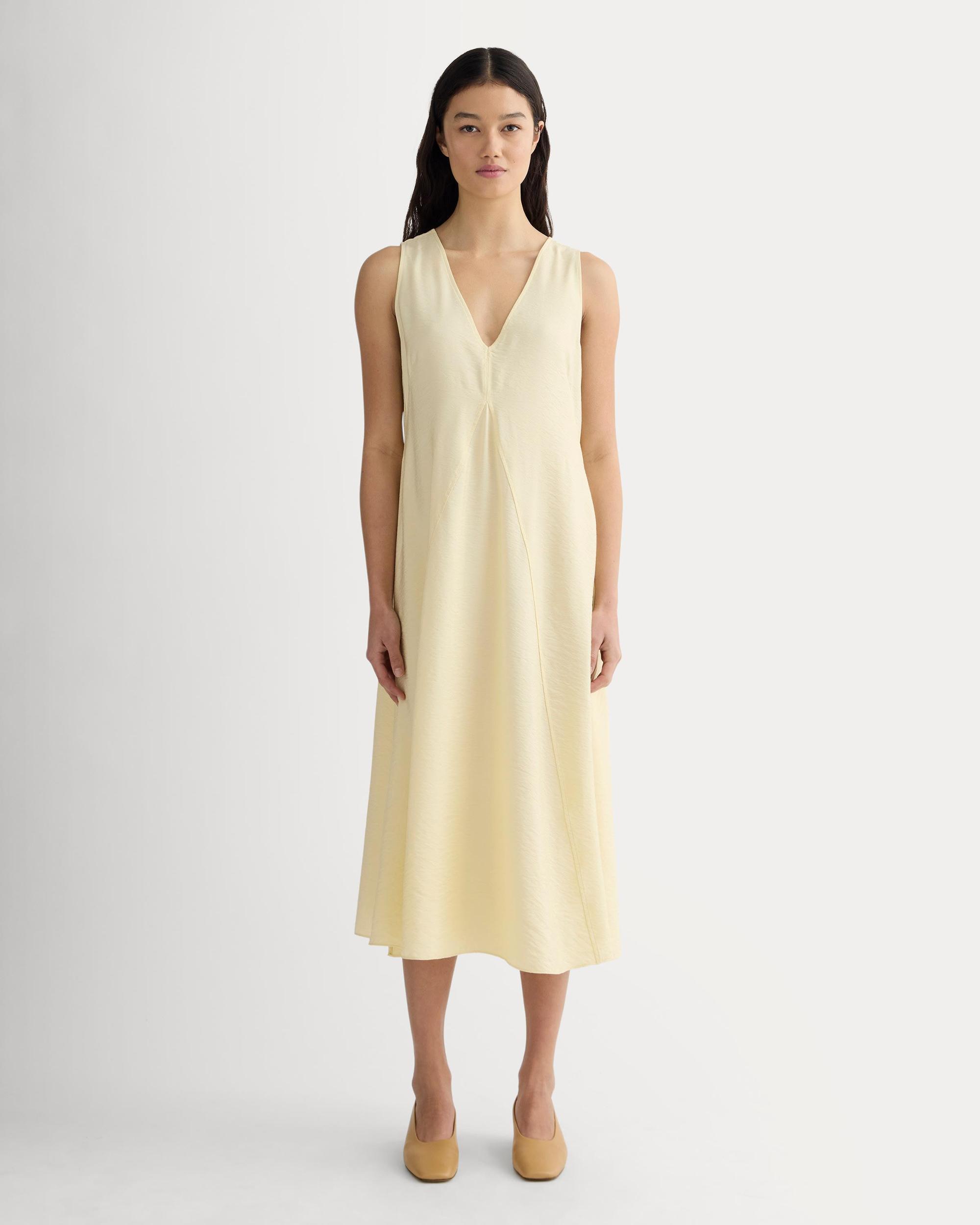 Womens V-Neck Dress in SoftLuxe by Everlane Size 0 Product Image