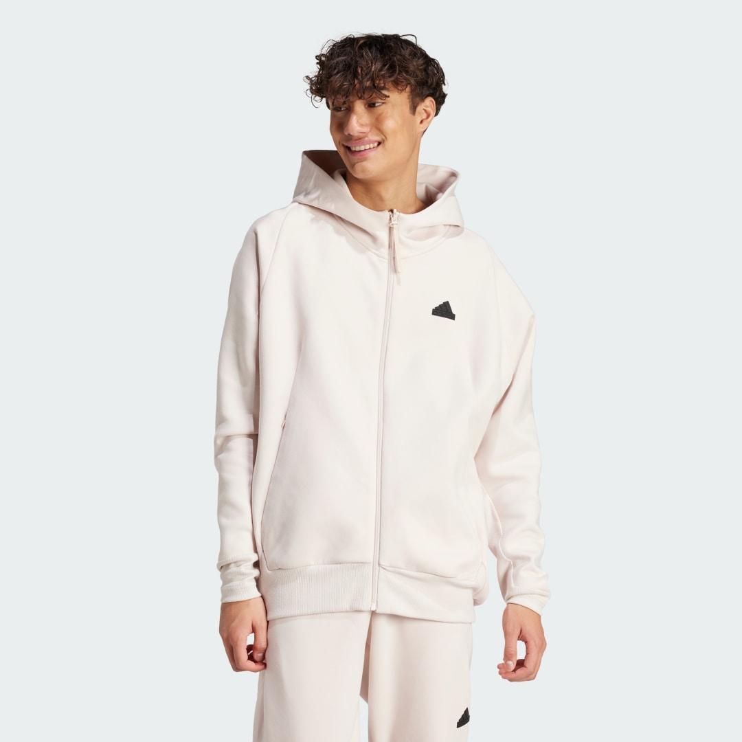 adidas Mens adidas Z.N.E. Fleece Hoodie - Mens Product Image