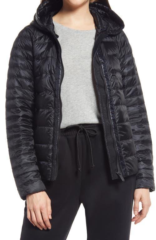 Canada Goose Black Label Roxboro Hooded Packable Short Down Coat Product Image
