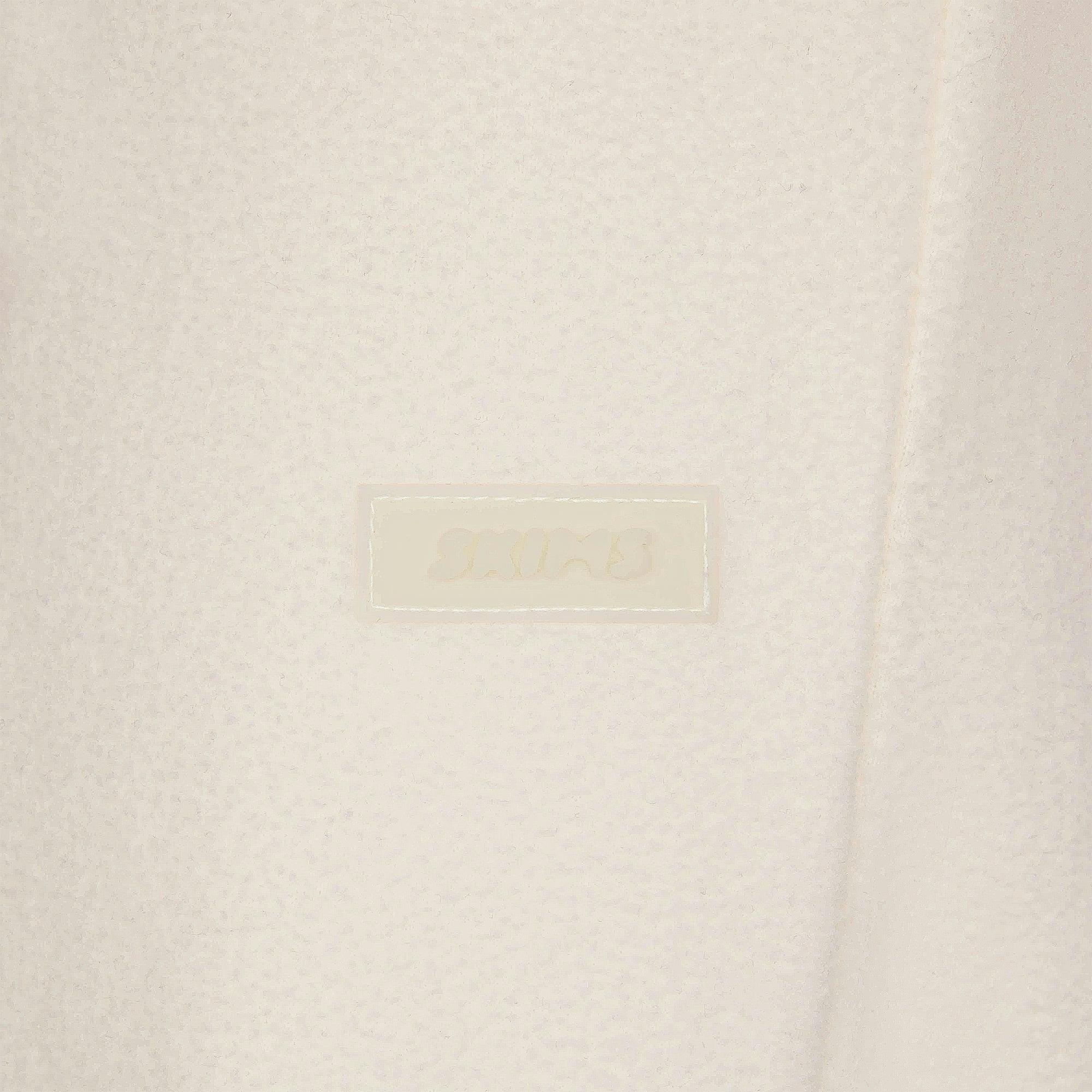 FLEECE LOUNGE OVERSIZED PANT | ECRU Product Image