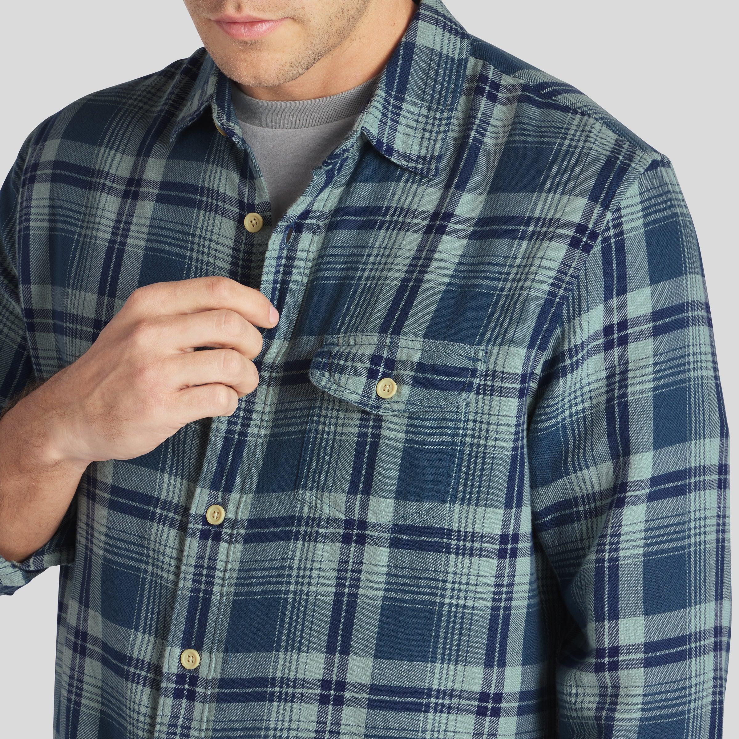 Rugged Twill Shirt - Abyss Plaid Product Image