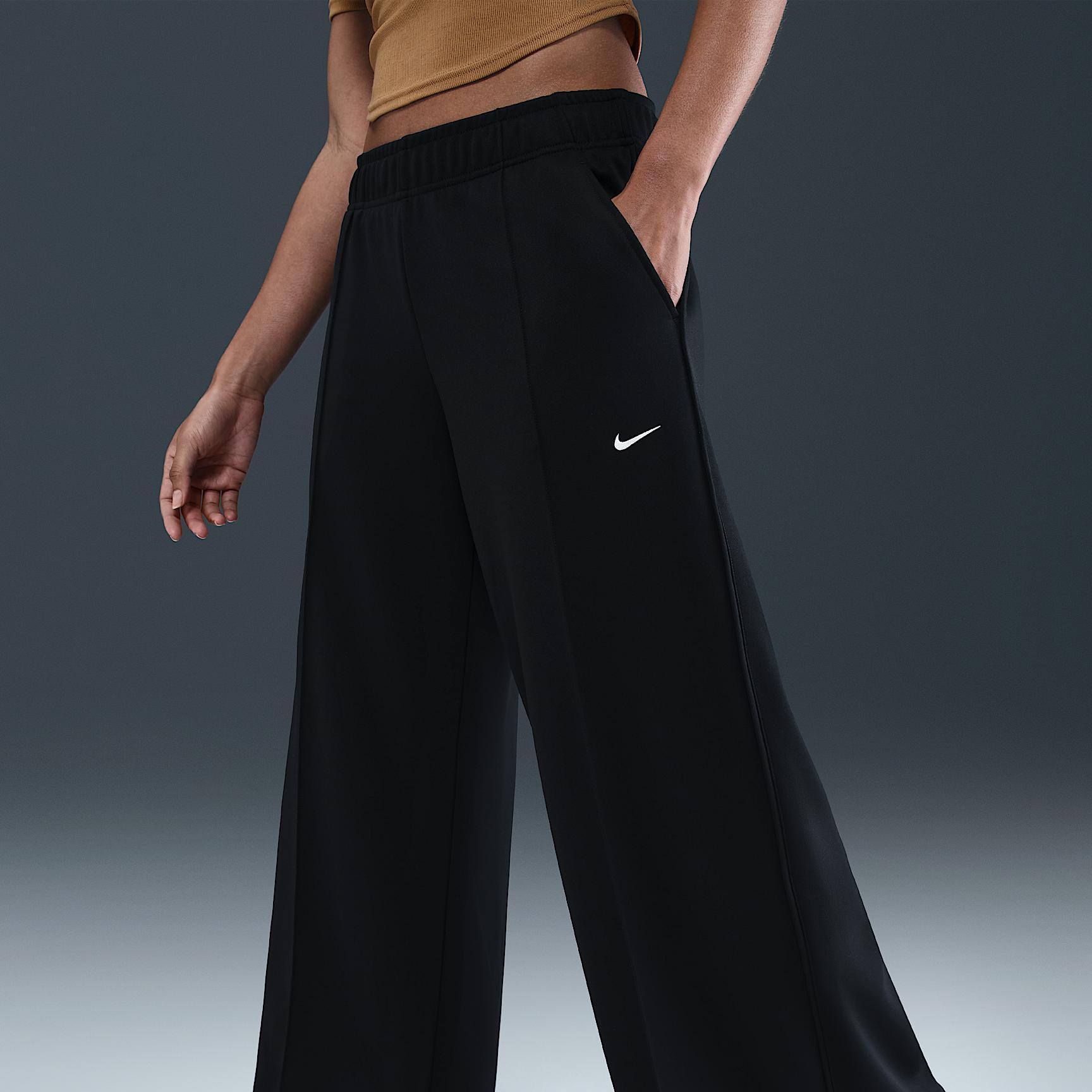 Nike Sportswear Women's Mid-Rise Wide-Leg Track Pants Product Image