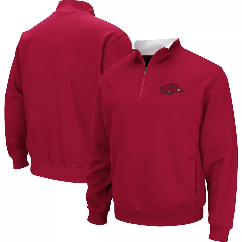 Men's Colosseum Green Baylor Bears Tortugas Quarter-Zip Sweatshirt, Size: 2XL, Bay Green Product Image