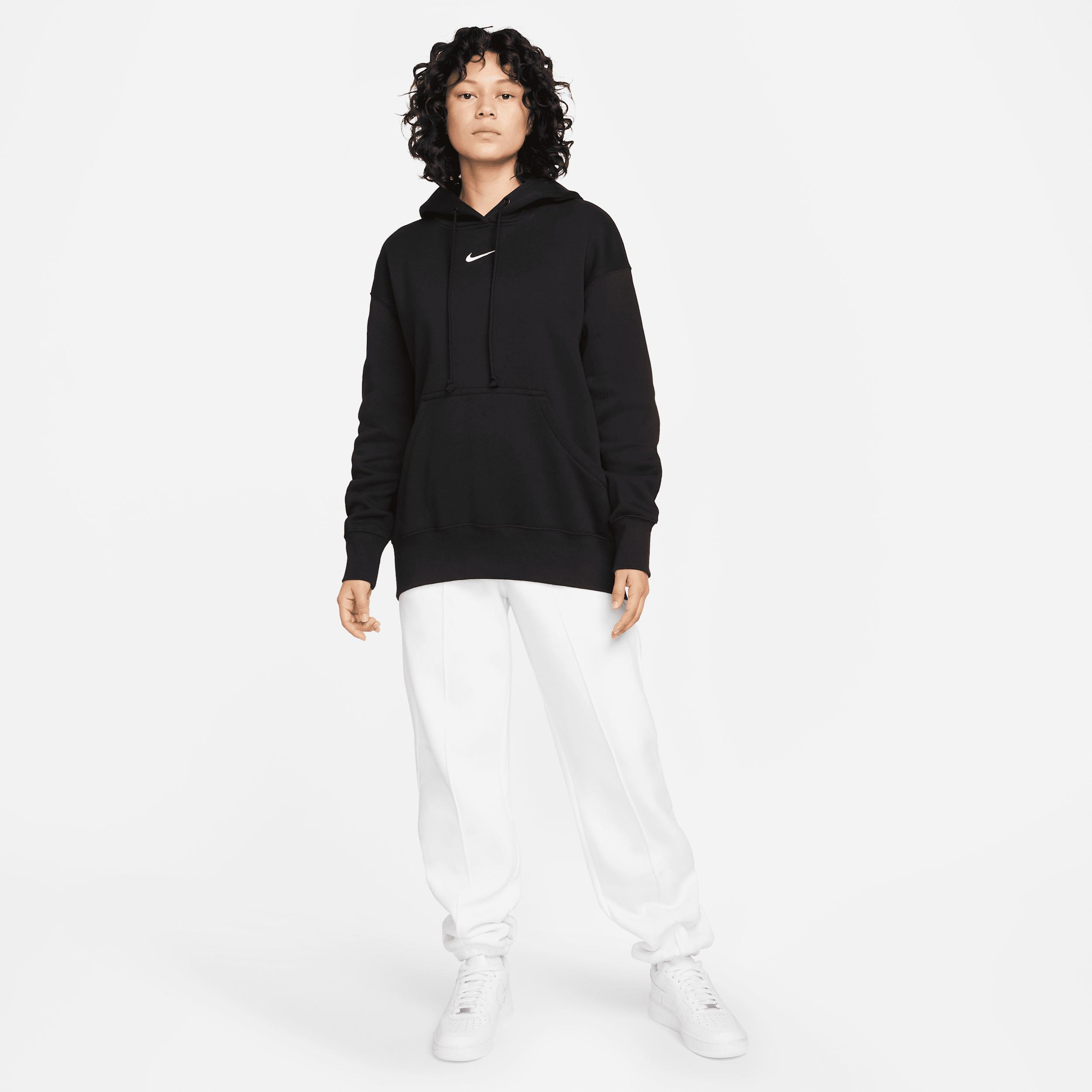 Nike Phoenix Fleece hoodie in black Product Image