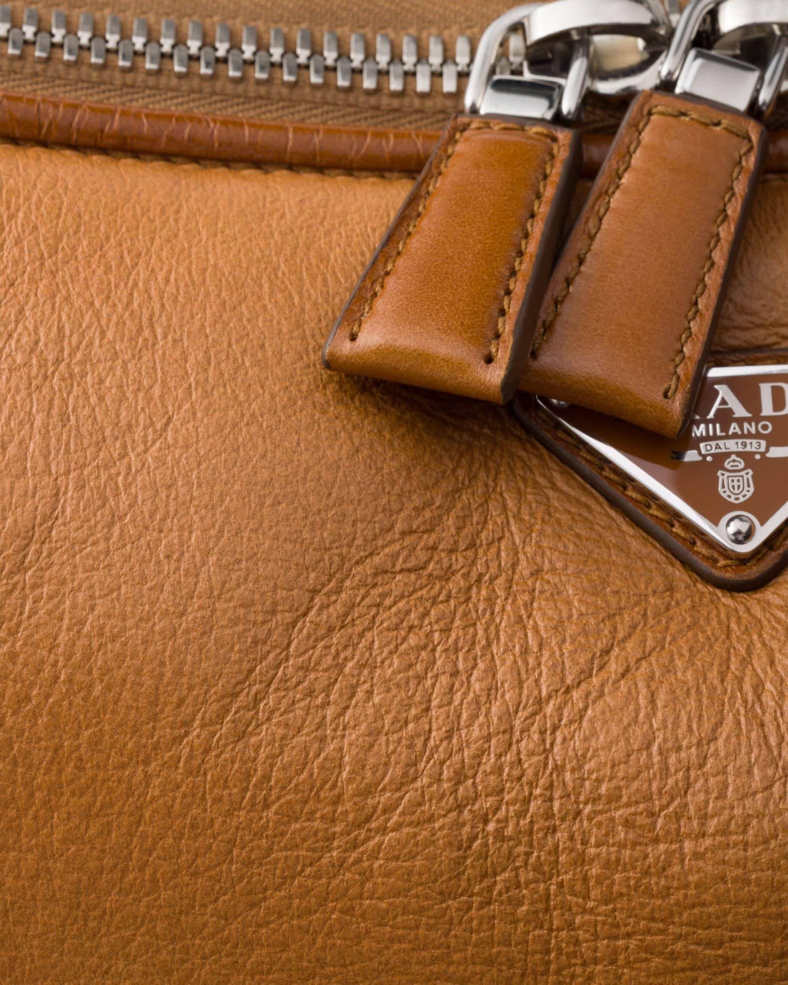 Men's Lamb Shearling Shoulder Bag Product Image