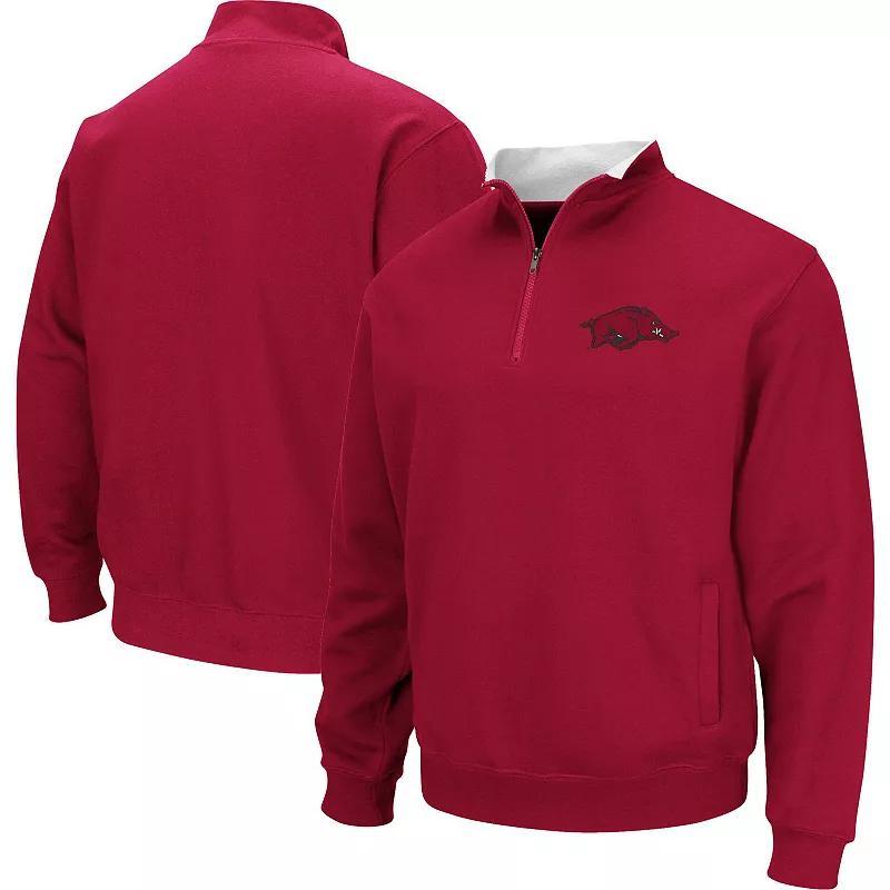 Men's Colosseum Green Baylor Bears Tortugas Quarter-Zip Sweatshirt, Size: 2XL, Bay Green Product Image