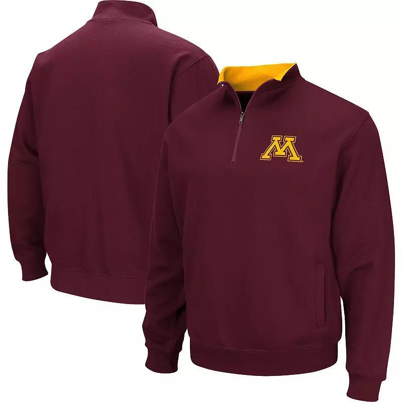 Men's Colosseum Green Baylor Bears Tortugas Quarter-Zip Sweatshirt, Size: 2XL, Bay Green Product Image