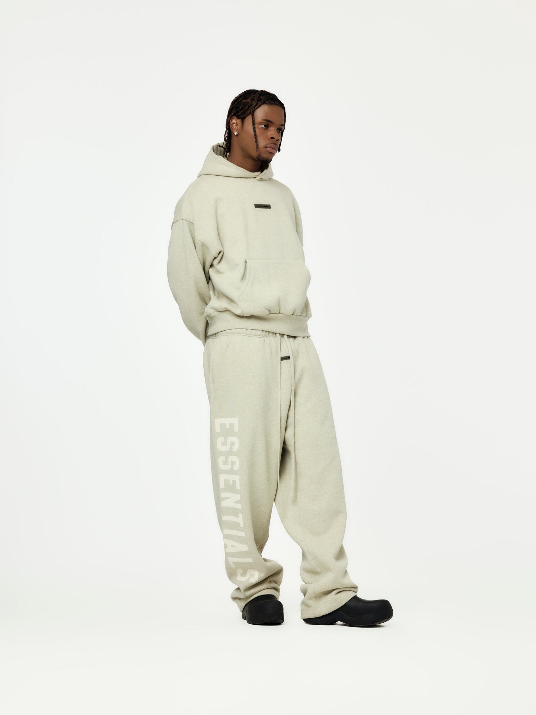 Lounge Fleece Sweatpant (Heather Stone) Product Image