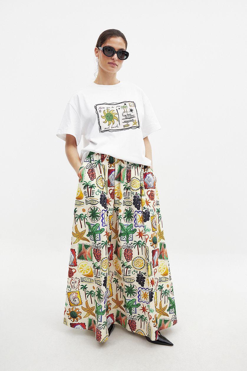 Oversized Printed T-shirt Product Image