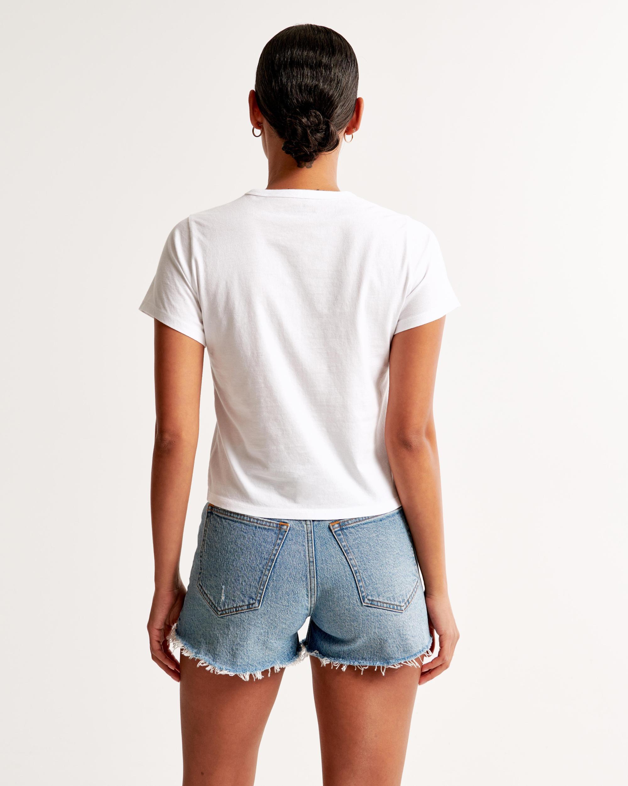 Essential Polished Body-Skimming Tee Product Image