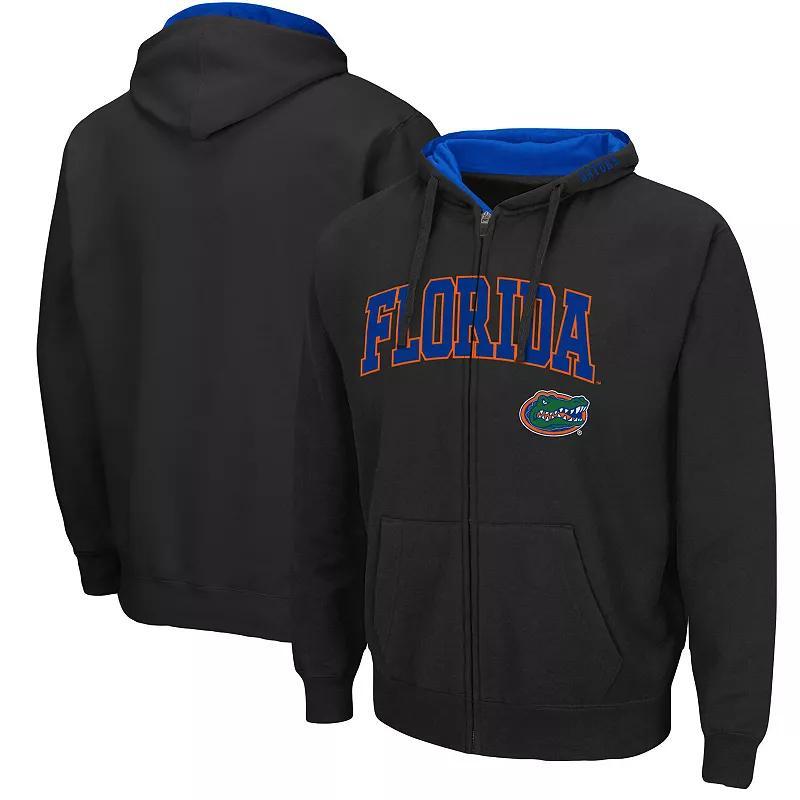 Mens Colosseum Florida Gators Arch & Logo 3.0 Full-Zip Hoodie Product Image
