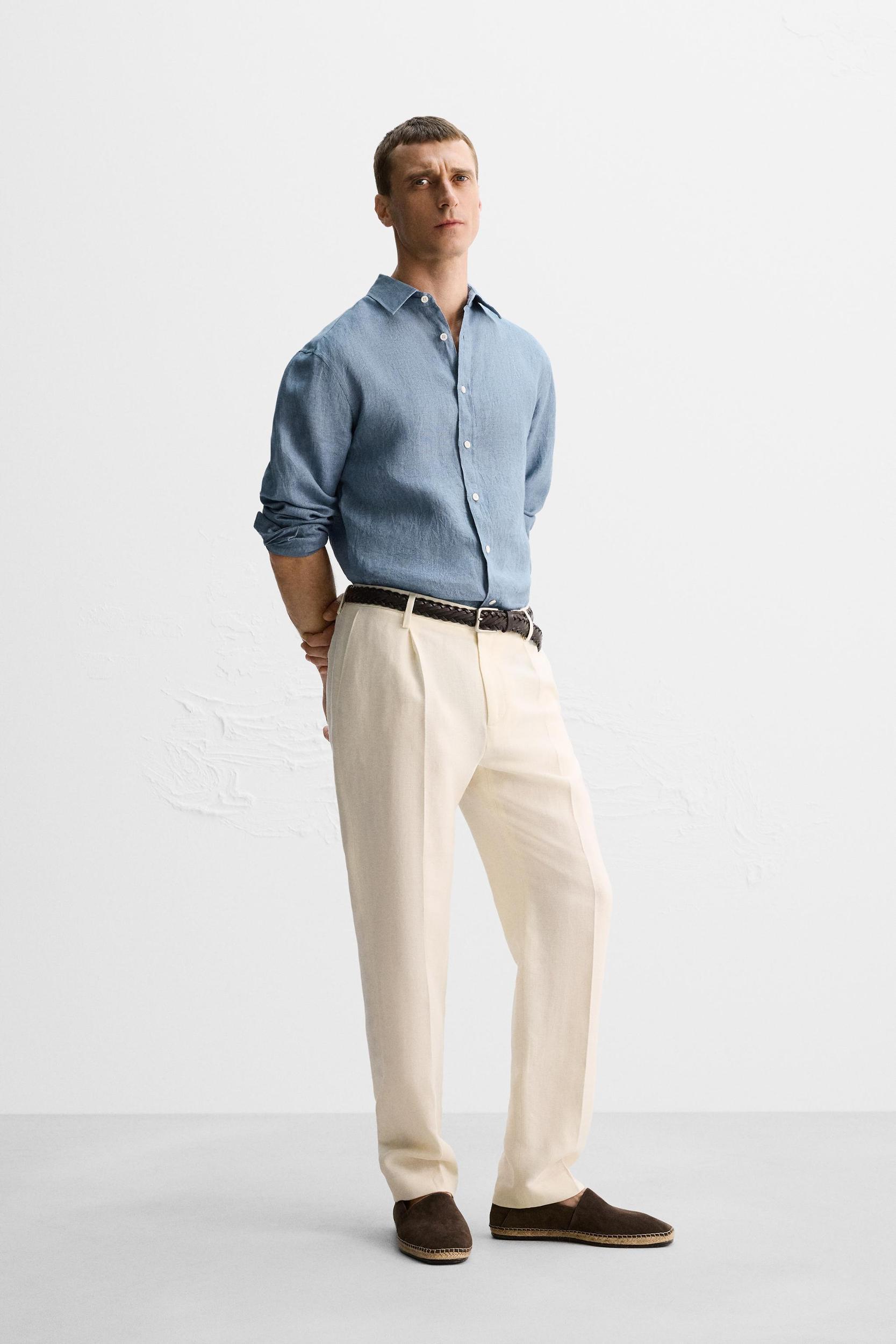 100% LINEN LIMITED EDITION SHIRT Product Image