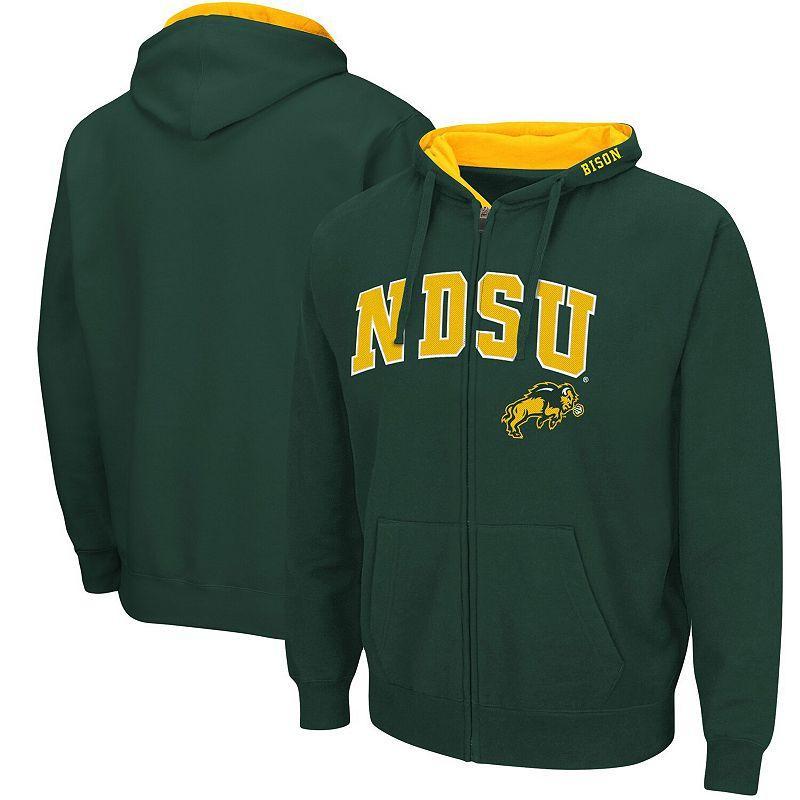 Mens Colosseum Cardinal Iowa State Cyclones Arch & Logo 3.0 Full-Zip Hoodie Product Image