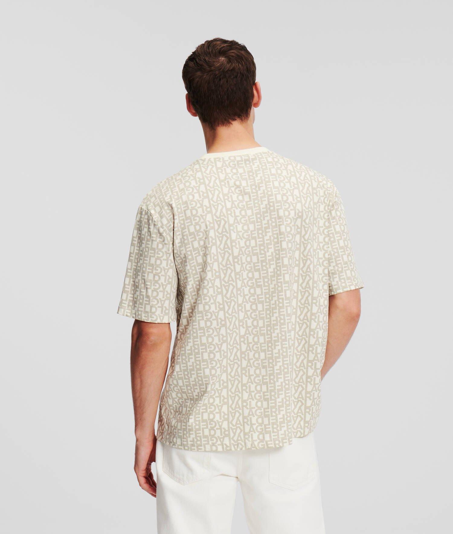 ALL-OVER KARL LOGO T-SHIRT Product Image