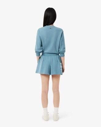 Pleated Fleece Shorts Product Image