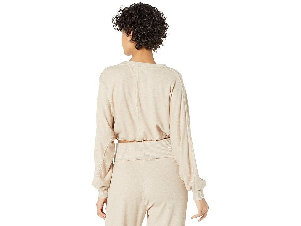 L*Space Pillow Talk Pullover (Oatmeal) Women's Clothing Product Image