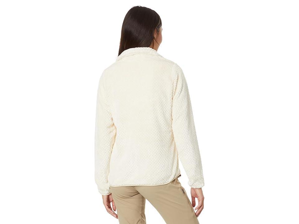 Women's Columbia Fireside Sherpa Fleece Jacket, Size: XXL, Chalk Product Image
