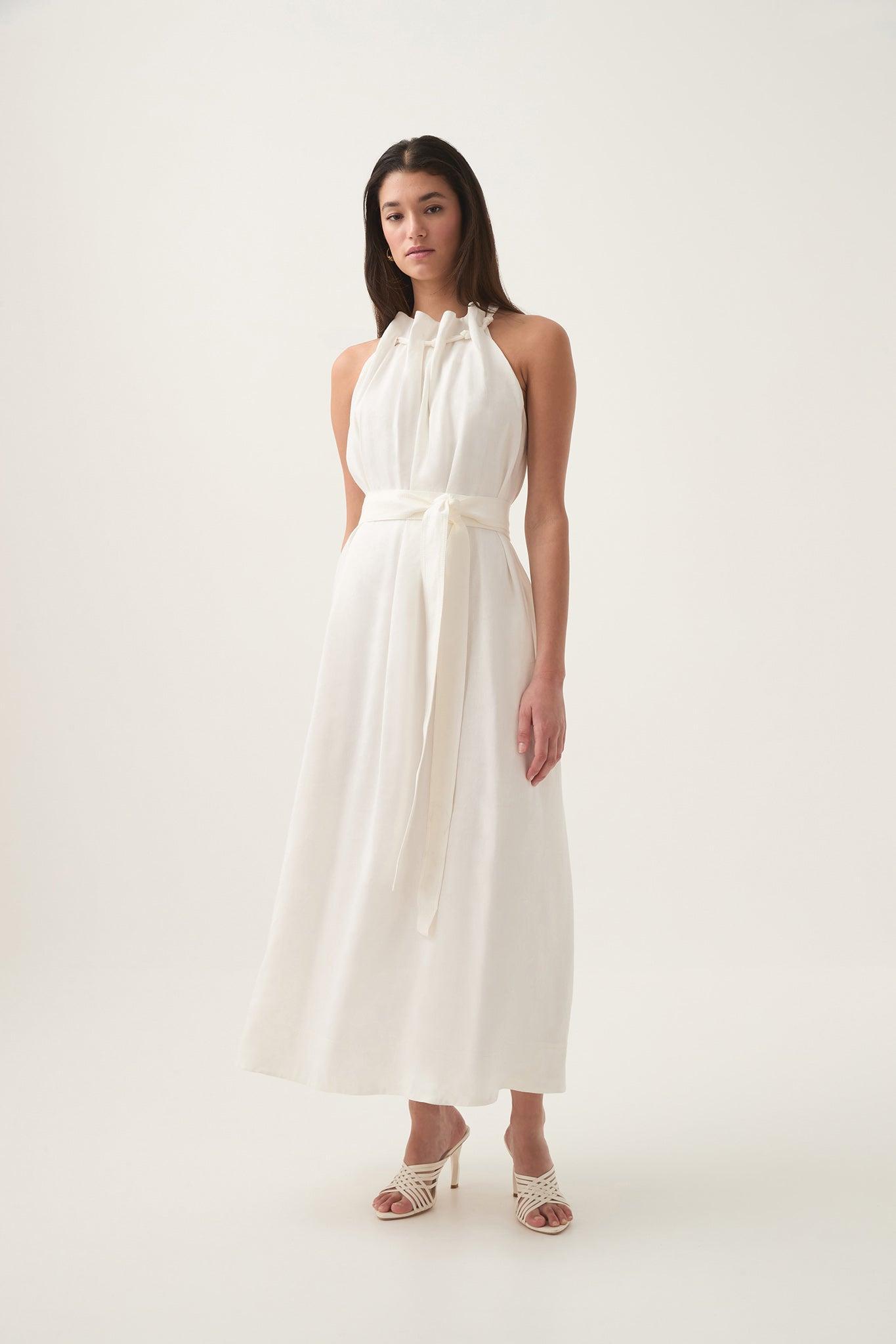 Mariel Trapeze Midi Dress Product Image