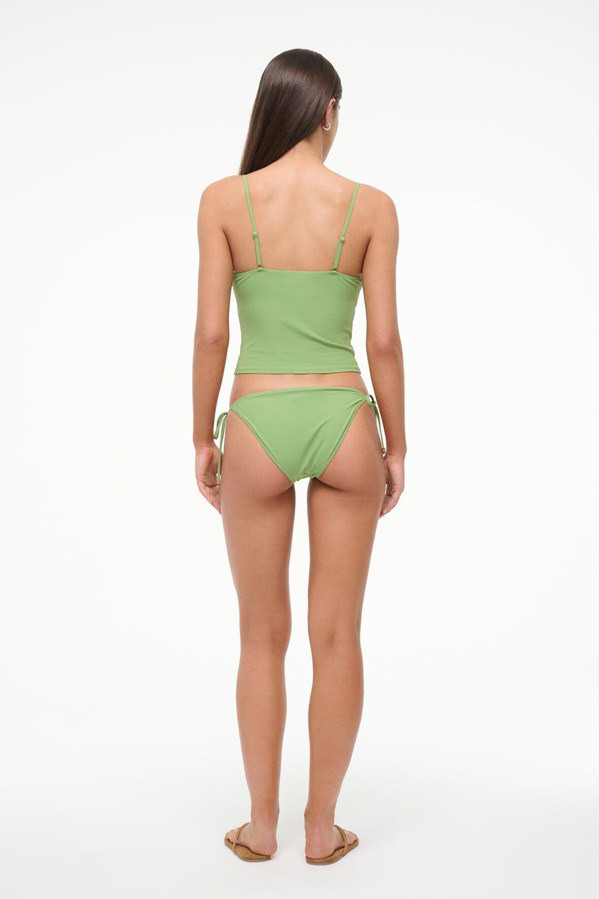 SISLEY SIDE TIE BIKINI BOTTOM | LEAF Product Image