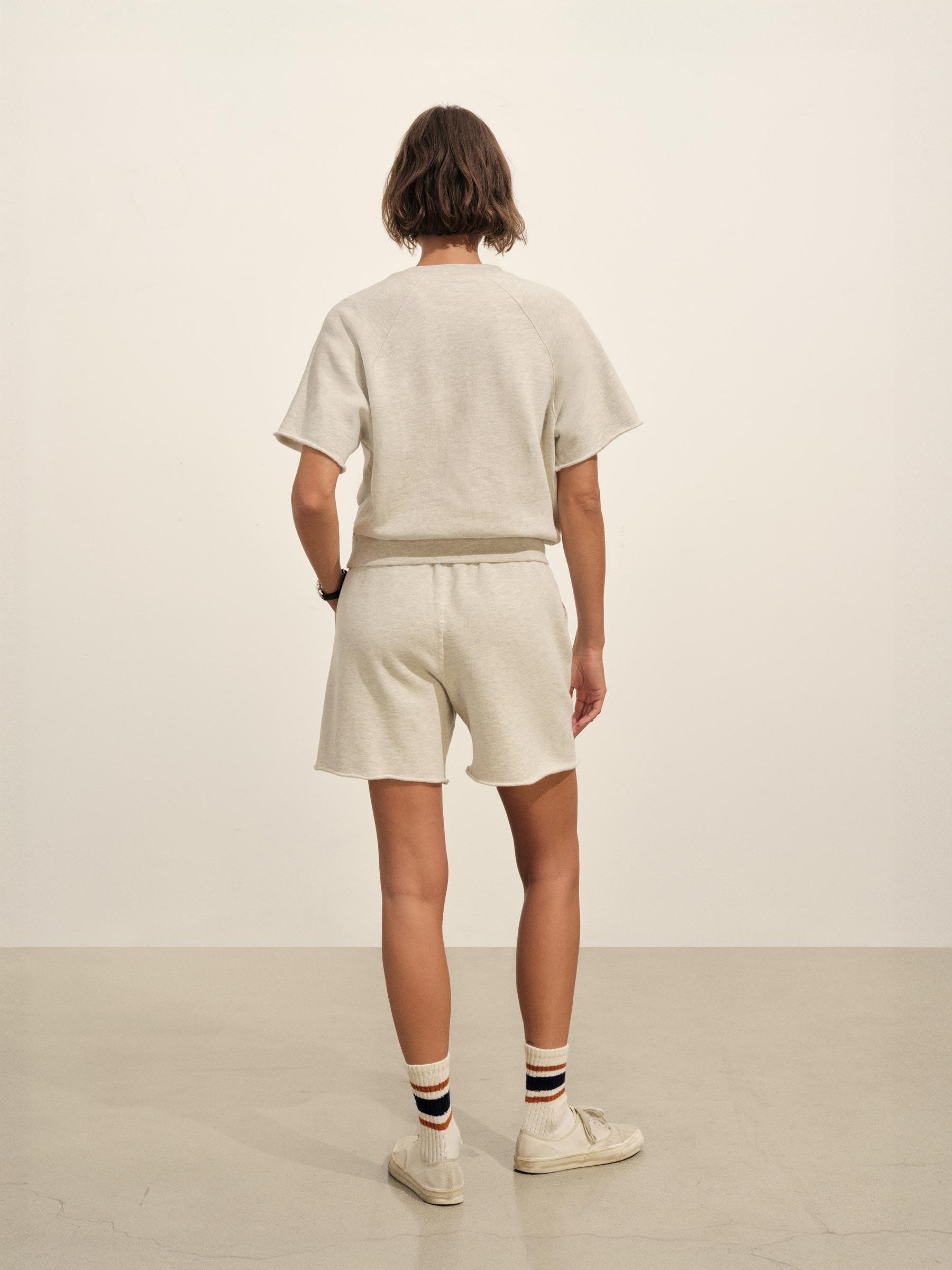 Heather Oat Vintage Interloop S/S Crew Product Image