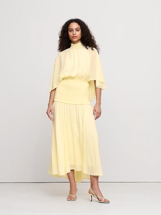 Stretch-Crepe Open-Back Dress Product Image