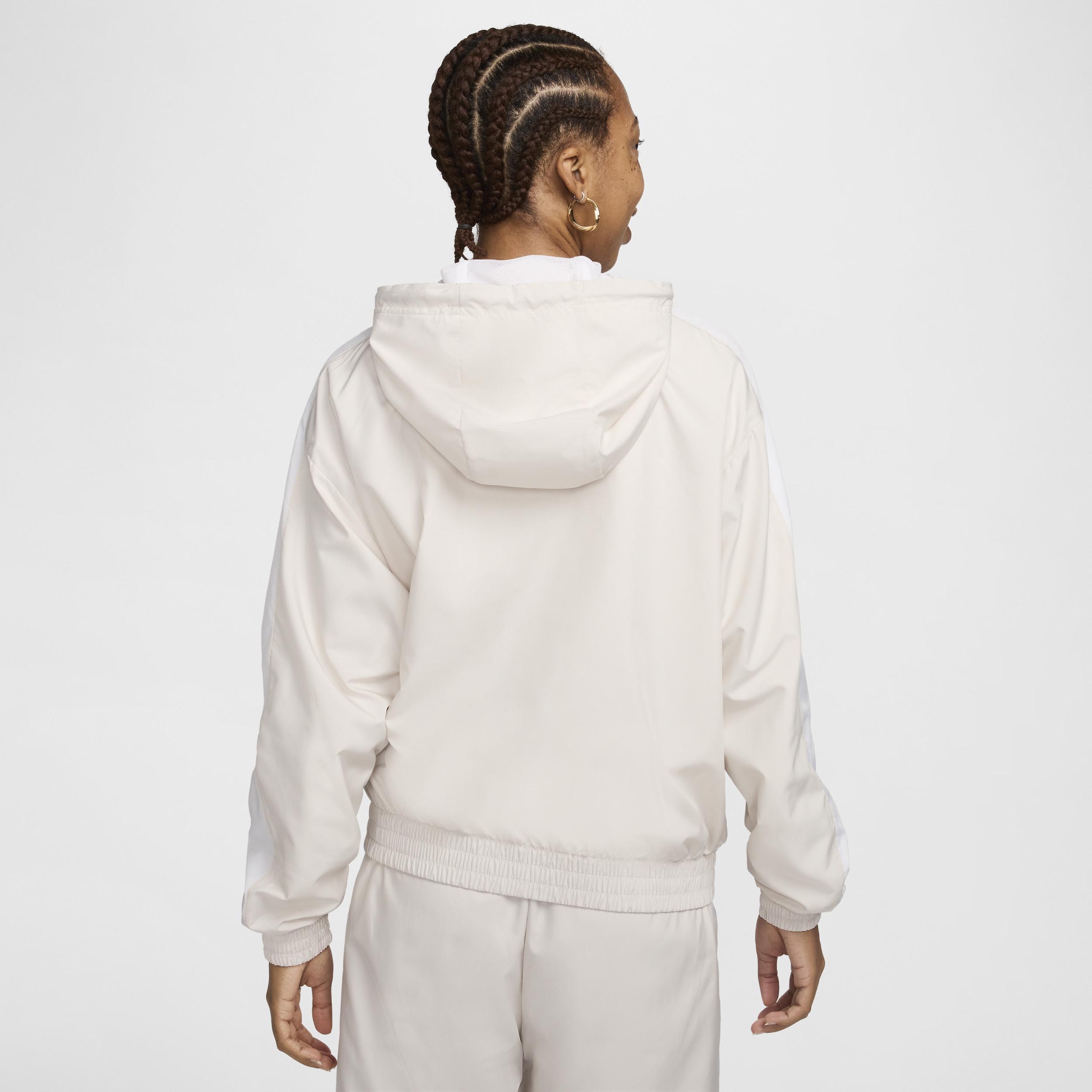 Womens Nike Sportswear Classic Wovens Loose UV Hooded Jacket Product Image