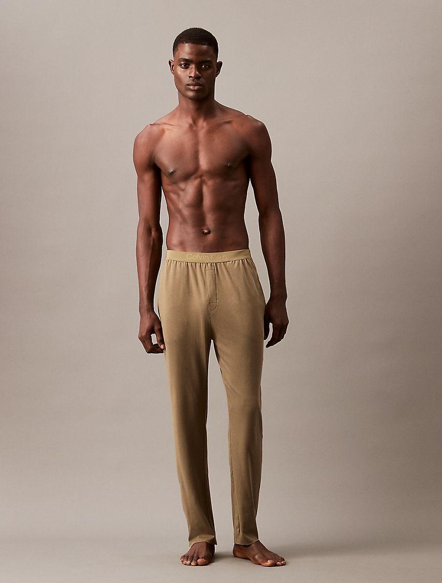 Calvin Klein Men's CK Black Lounge Sleep Pants - Grey - XL Product Image