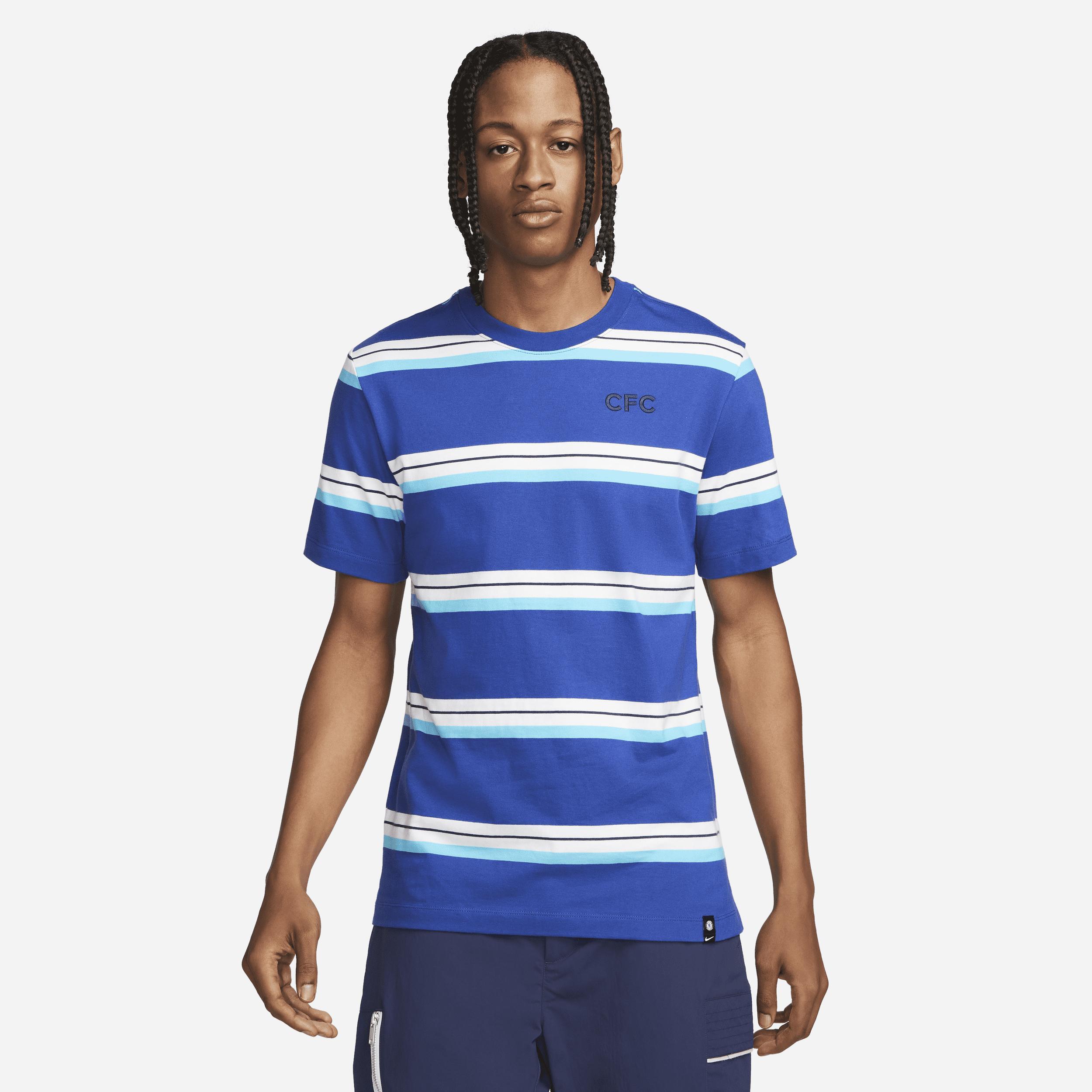 Men's Nike Blue Chelsea Ignite T-Shirt, Size: Medium, Chl Blue Product Image