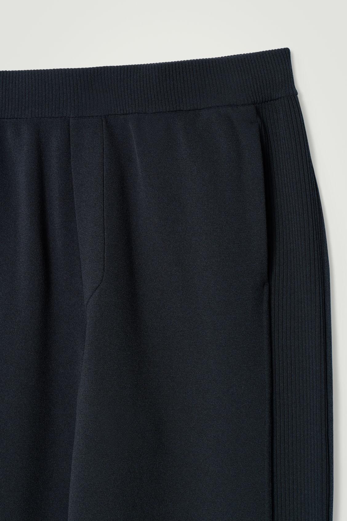 DOUBLE-FACED TRACK PANTS Product Image