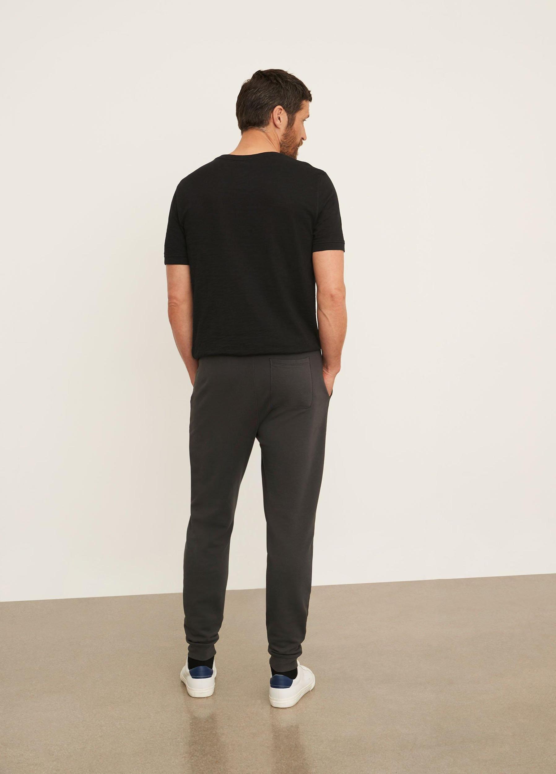 Mens French Terry Jogger, Washed Black, Size XXL Vince Product Image