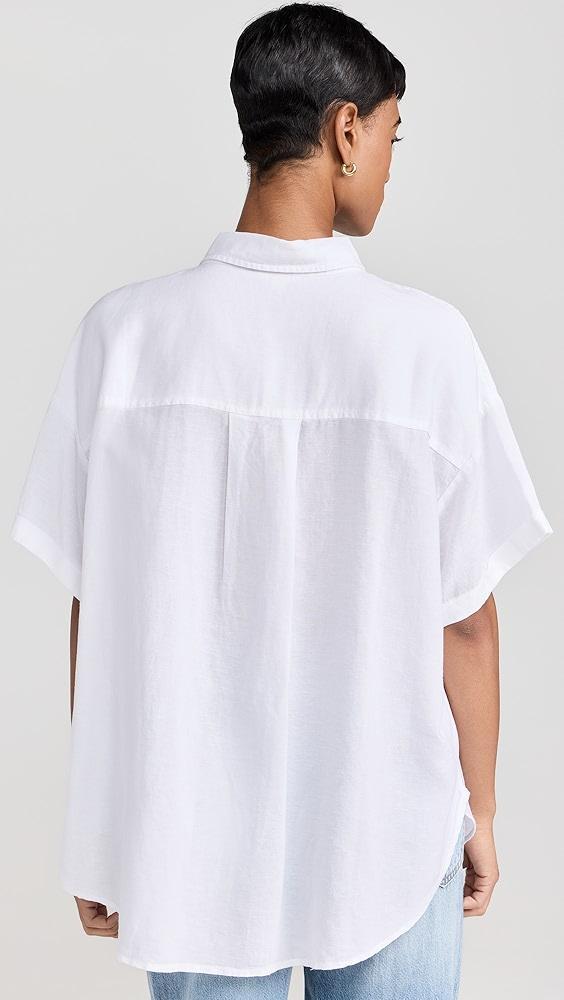 Splendid Dawson Linen Button Down | Shopbop Product Image