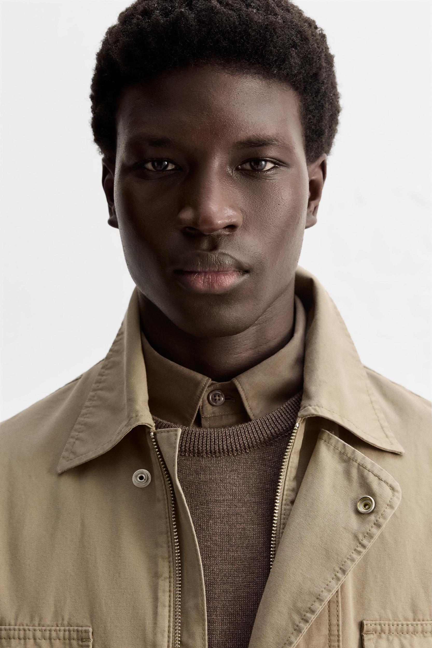 WASHED CANVAS PARKA Product Image
