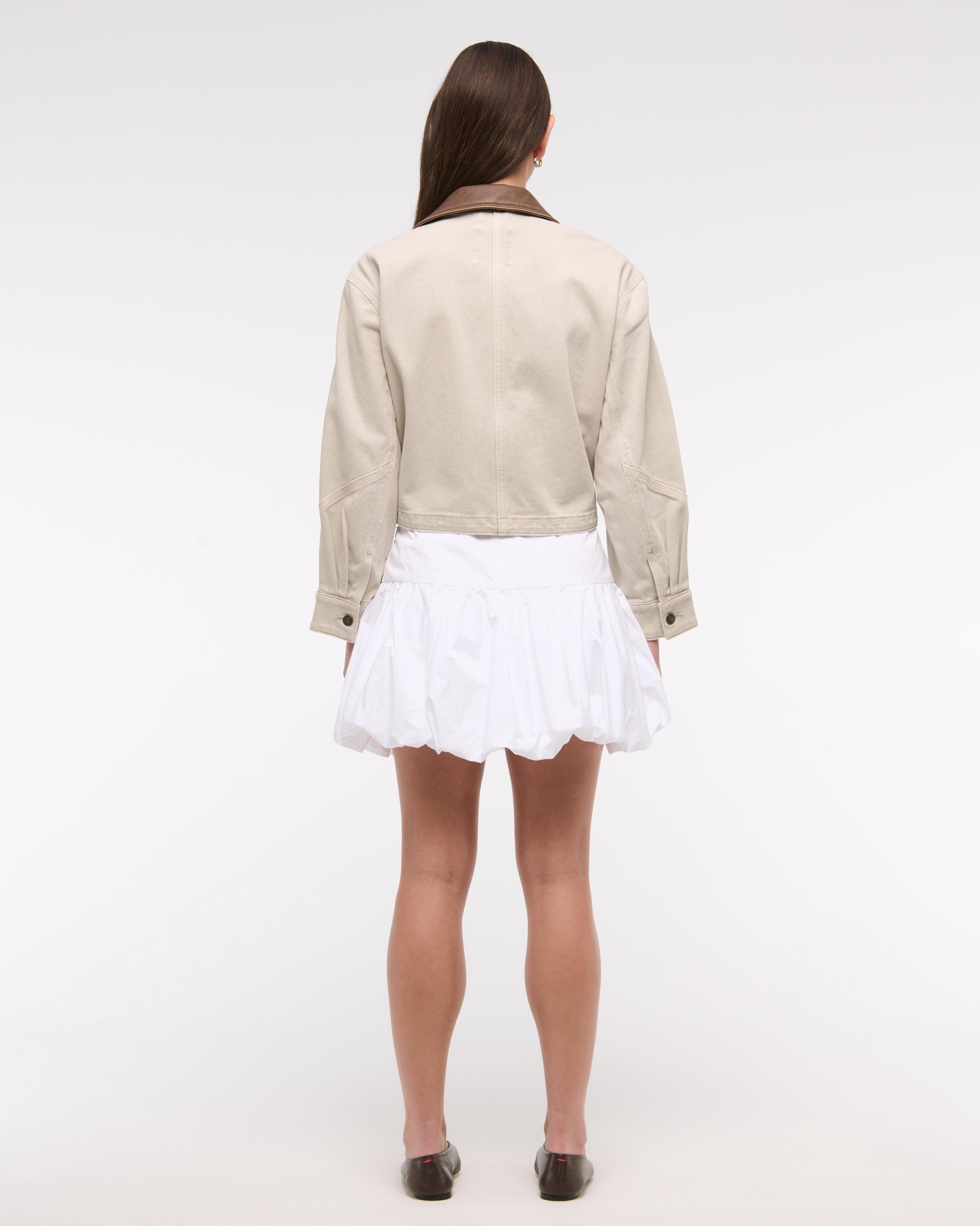 Short Twill Barn Jacket Product Image