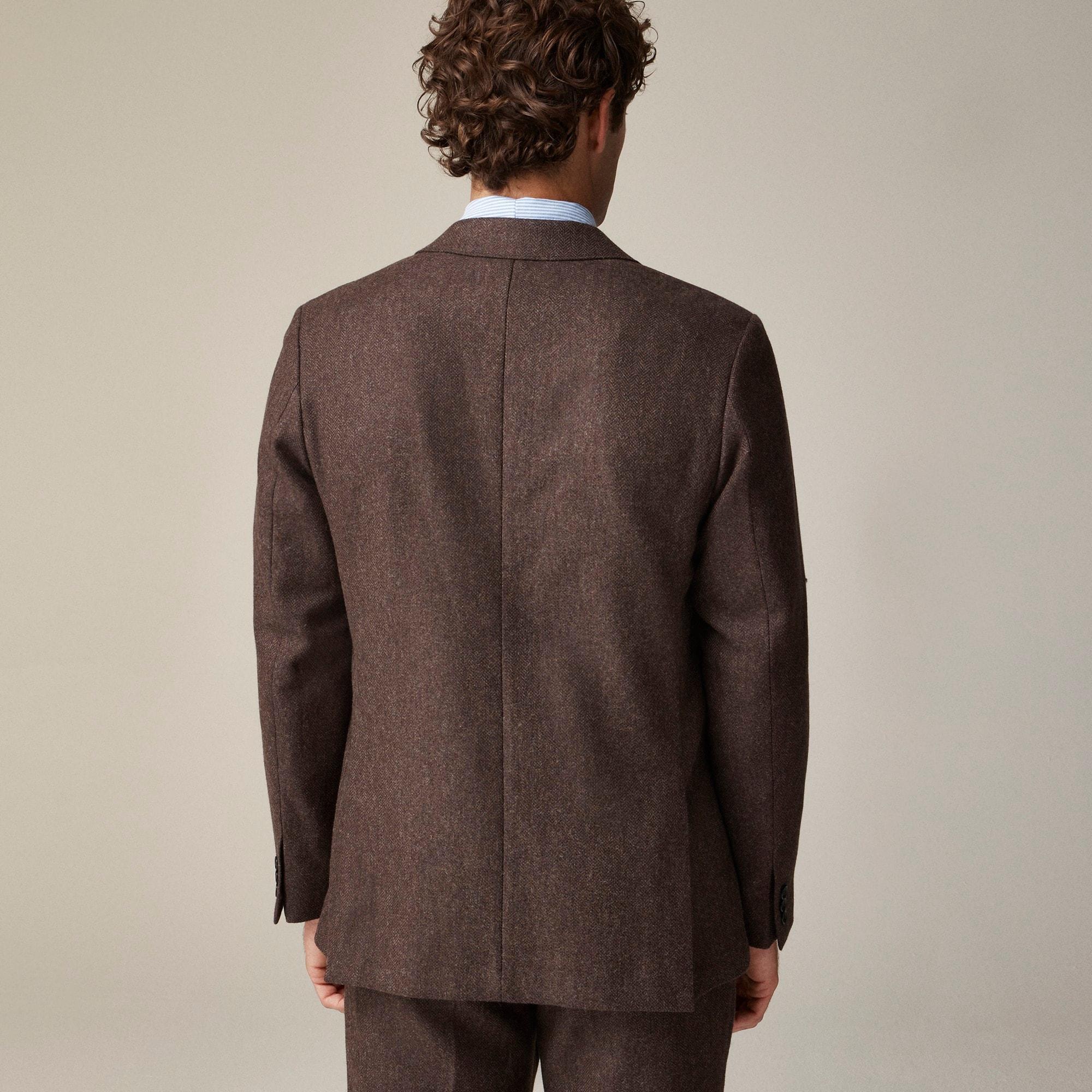Kenmare Relaxed-fit suit jacket in English cotton-wool blend Product Image