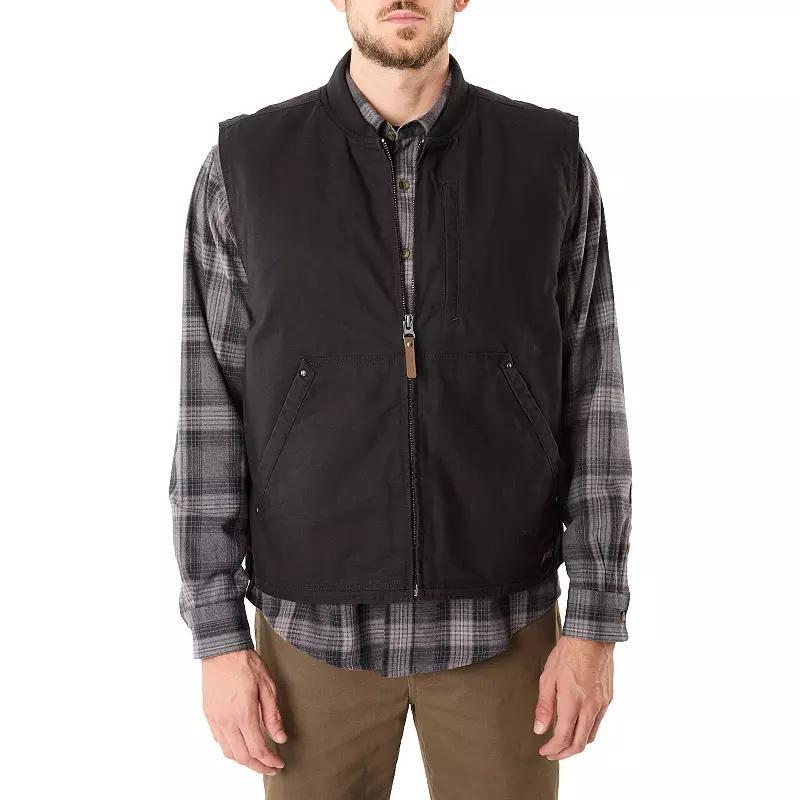 Mens Smiths Workwear Sherpa-Lined Duck Canvas Work Vest Product Image