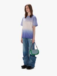 GRADIENT T-SHIRT in purple | JW Anderson US  Product Image