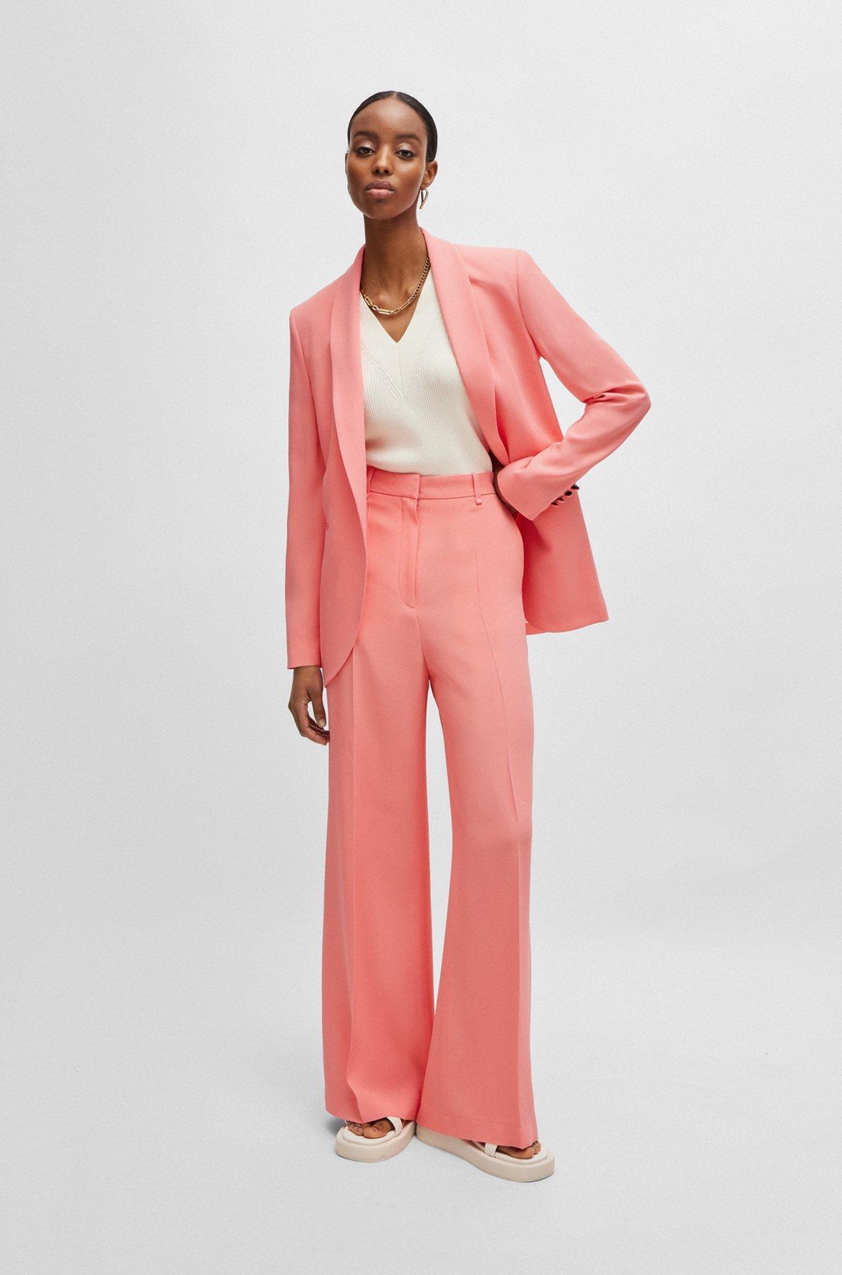 Regular-fit jacket with edge-to-edge front Product Image