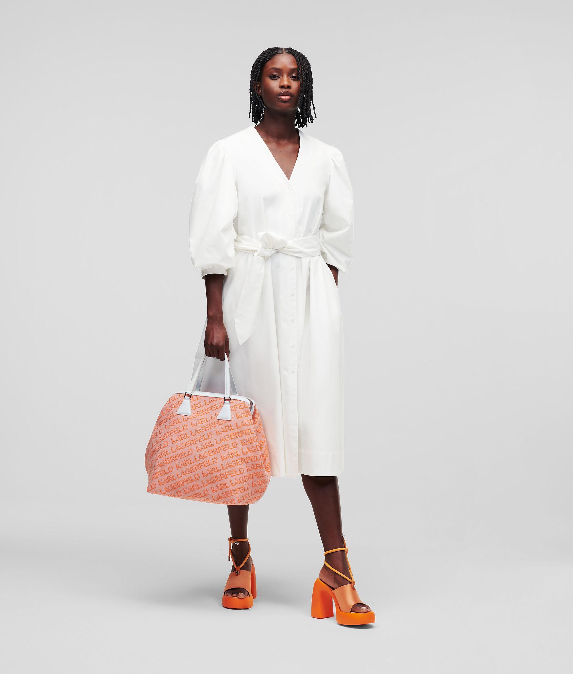 PUFF-SLEEVE SHIRT DRESS HANDPICKED BY HUN KIM Product Image