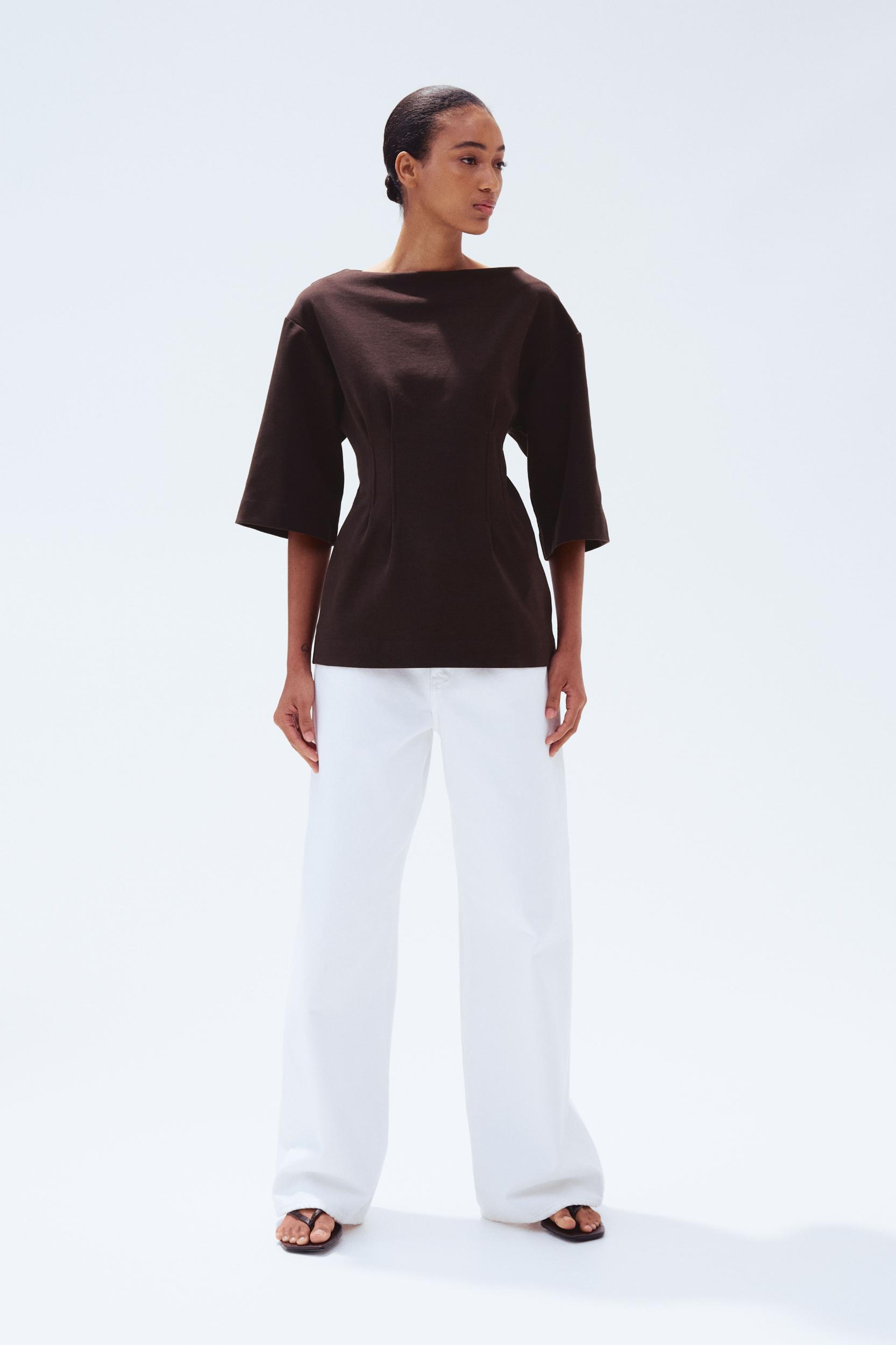T-Shirt with Defined Waist Product Image