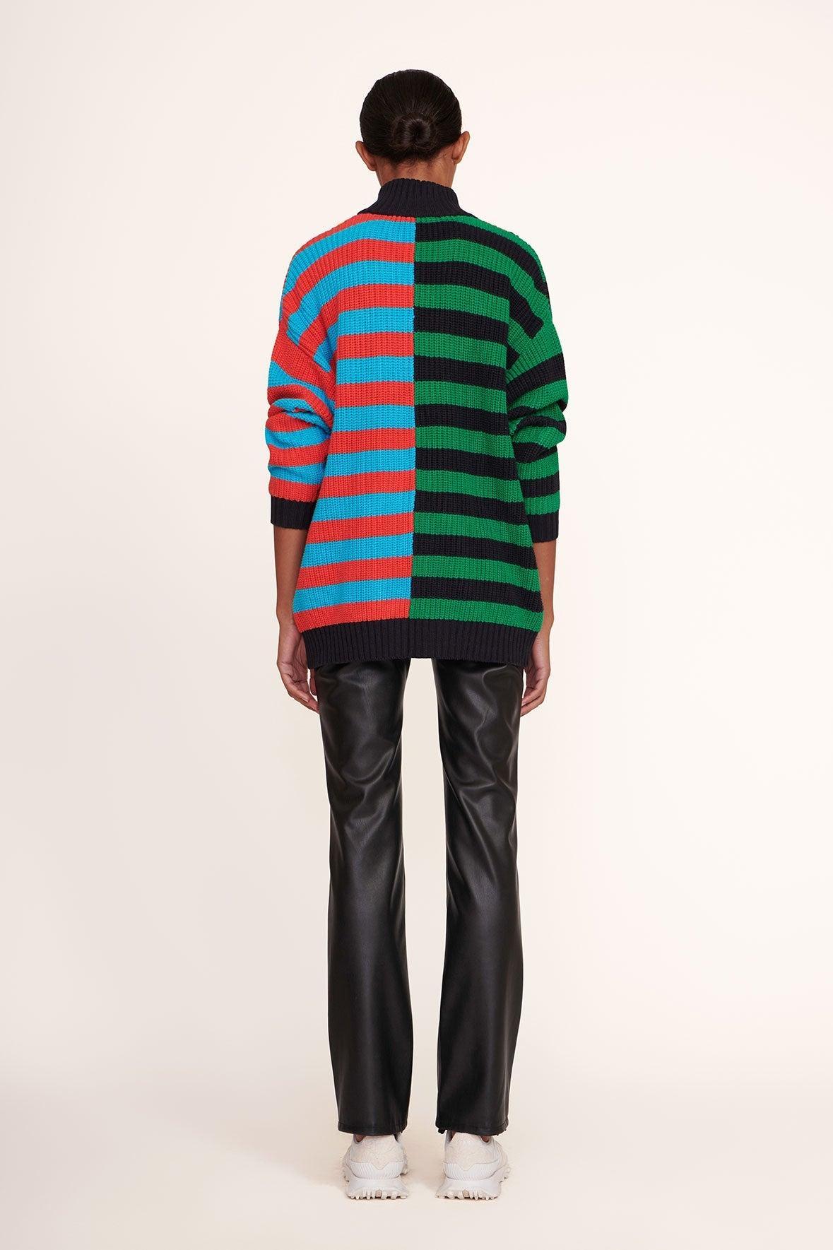 HAMPTON SWEATER | CABANA STRIPE MULTI Product Image