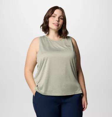 Plus Size Columbia Bluevista Hill™ Omni-WICK™ Tank Top, Women's, Size: 1XL, Razzle Grey Product Image