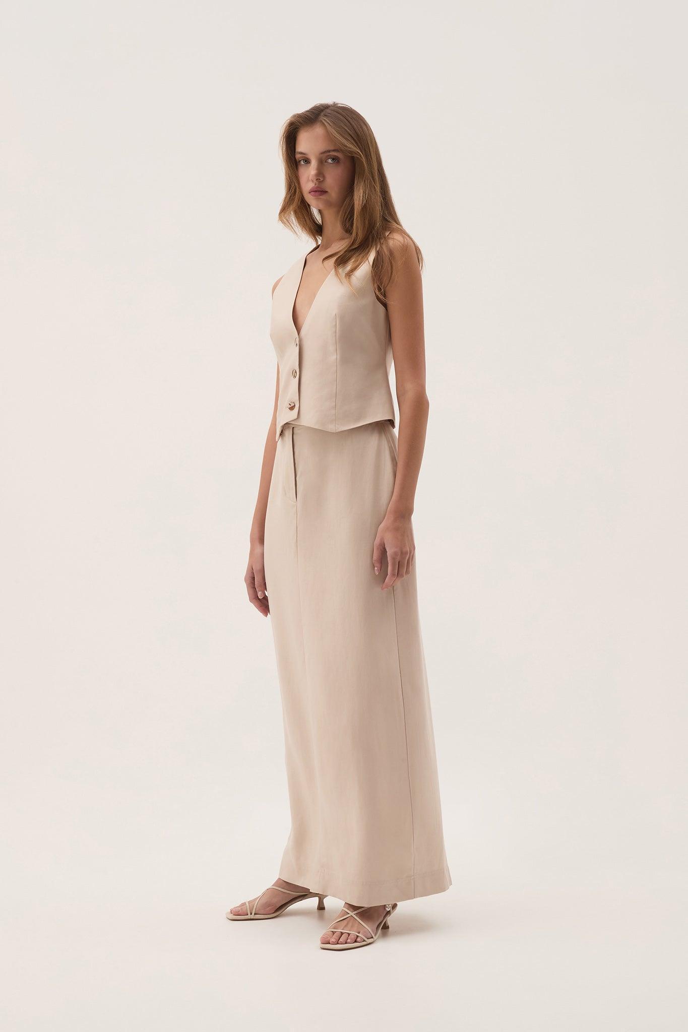Lucine Column Skirt Product Image